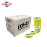 กระดาษกาว DOMAC สีเหลือง แกนเล็ก (16MM)(20หลา) (1ม้วน: D1620YP10) (1ลัง: D1620YP700) 1 98817952