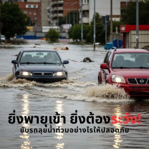 Blog Superpart 15 Superpart ร้านขายอะไหล่รถยนต์ออนไลน์ - ขับรถลุยน้ำท่วม-วิธีรับมือ-อะไหล่รถยนต์