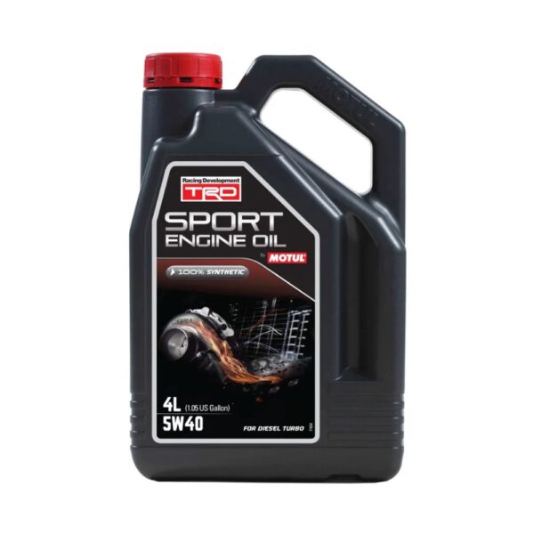 น้ำมันเครื่อง MOTUL TRD Sport Engine Oil Diesel Turbo 5W40 4L